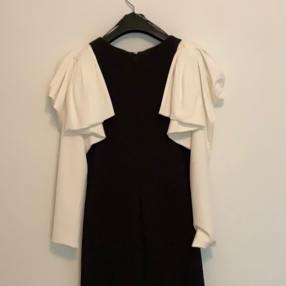 Tadashi Shoji full length gown, long sleeve, size medium - Picture 3 of 6